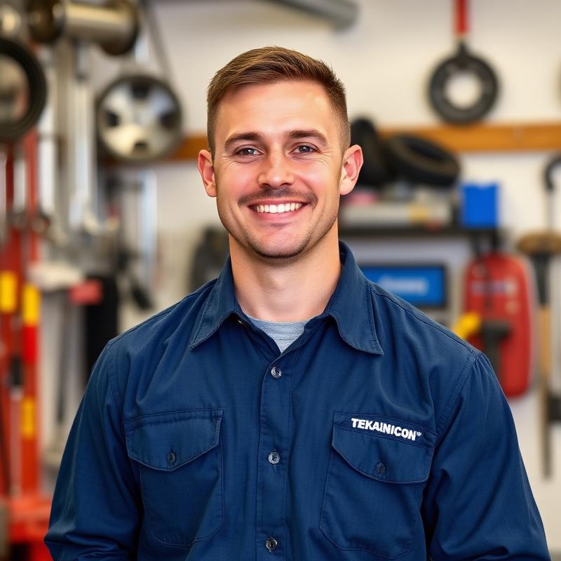 Weston Garage Doors skilled technician performing precision garage door service